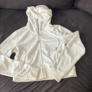 Juicy couture velvet zip up